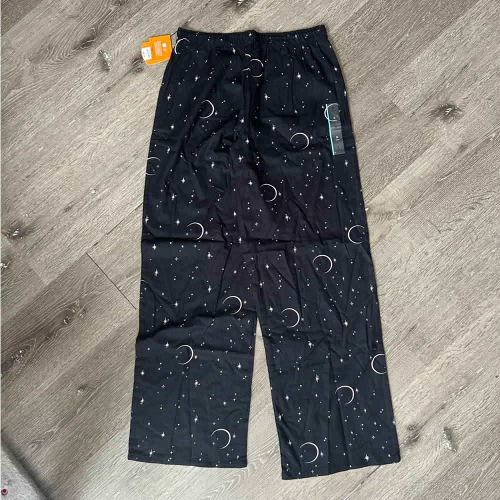 NWT Small Hyde and EEK Blavk‎ Halloween Moon and Stars Cotton Sleep Pants